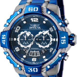 Invicta Herrklocka 37653 Bolt Blå/Stål Ø52 mm