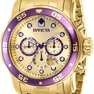 Invicta Herrklocka 37692 Pro Diver Gulguldstonad/Stål Ø48 mm