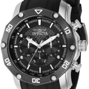 Invicta Herrklocka 37716 Pro Diver Svart/Stål Ø50 mm