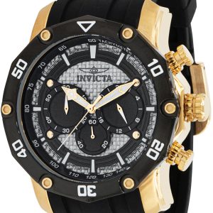 Invicta Herrklocka 37717 Pro Diver Flerfärgad/Gulguldtonat stål