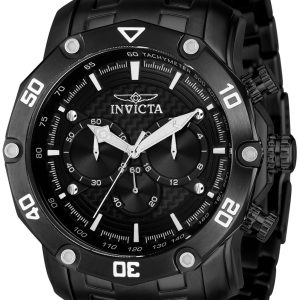 Invicta Herrklocka 37724 Pro Diver Svart/Stål Ø50 mm