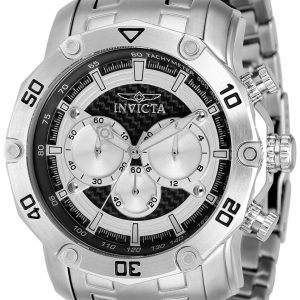 Invicta Herrklocka 37726 Pro Diver Silverfärgad/Stål Ø50 mm