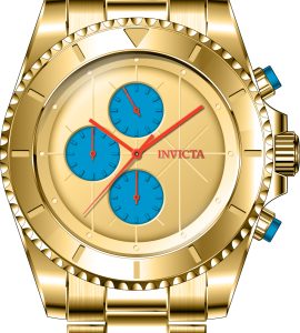 Invicta Herrklocka 38210 Pro Diver Gulguldstonad/Gulguldtonat stål