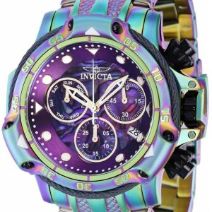 Invicta Herrklocka 38329 Subaqua Lila/Stål Ø55.45 mm