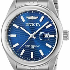 Invicta Herrklocka 38408 Aviator Blå/Stål Ø43 mm