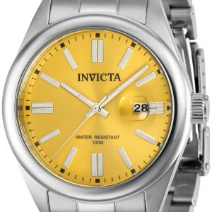 Invicta Herrklocka 38453 Pro Diver Gul/Stål Ø43 mm