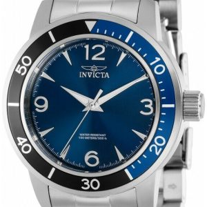 Invicta Herrklocka 38511 Specialty Blå/Stål Ø45 mm