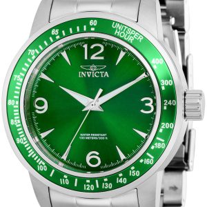 Invicta Herrklocka 38527 Specialty Grön/Stål Ø45 mm