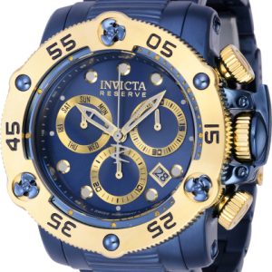 Invicta Herrklocka 38701 Reserve Blå/Stål Ø52.5 mm