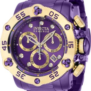 Invicta Herrklocka 38702 Reserve Lila/Stål Ø52.5 mm