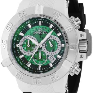 Invicta Herrklocka 38996 Subaqua Grön/Plast Ø50 mm