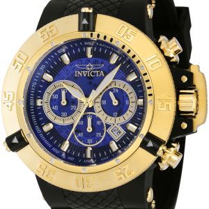 Invicta Herrklocka 38997 Subaqua Blå/Plast Ø50 mm