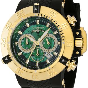 Invicta Herrklocka 38999 Subaqua Grön/Plast Ø50 mm