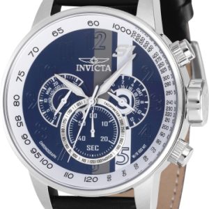 Invicta Herrklocka 39023 S1 Rally Blå/Läder Ø48 mm