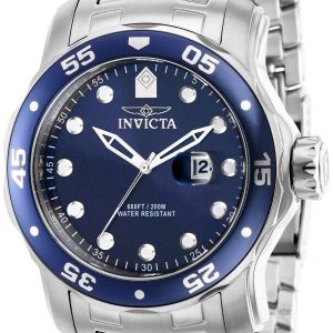 Invicta Herrklocka 39084 Pro Diver Blå/Stål Ø48 mm