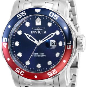 Invicta Herrklocka 39090 Pro Diver Blå/Stål Ø48 mm