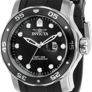 Invicta Herrklocka 39095 Pro Diver Svart/Stål Ø48 mm