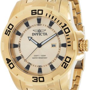 Invicta Herrklocka 39111 Pro Diver Gulguldstonad/Gulguldtonat stål