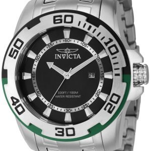 Invicta Herrklocka 39116 Pro Diver Svart/Stål Ø50 mm