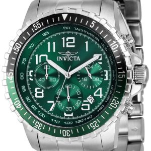 Invicta Herrklocka 39126 Specialty Grön/Stål Ø45.5 mm