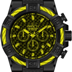 Invicta Herrklocka 39359 Bolt Svart/Plast Ø52 mm