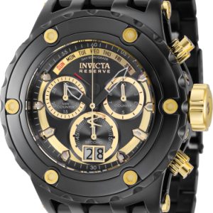 Invicta Herrklocka 39848 Reserve Svart/Stål Ø52 mm