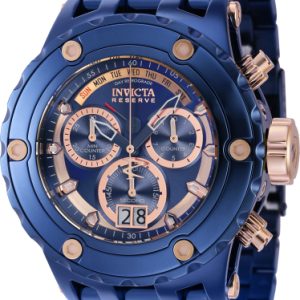 Invicta Herrklocka 39849 Reserve Blå/Stål Ø52 mm