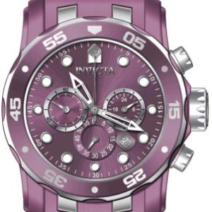 Invicta Herrklocka 40243 Pro Diver Lila/Stål Ø48 mm