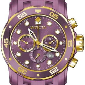 Invicta Herrklocka 40244 Pro Diver Lila/Stål Ø48 mm