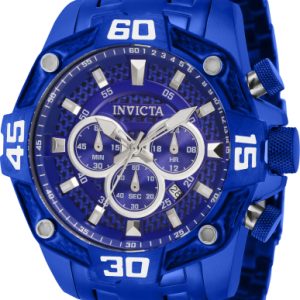 Invicta Herrklocka 40255 Pro Diver Blå/Stål Ø52 mm