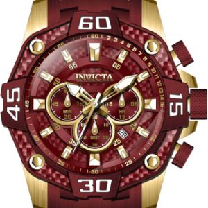 Invicta Herrklocka 40257 Pro Diver Röd/Stål Ø52 mm