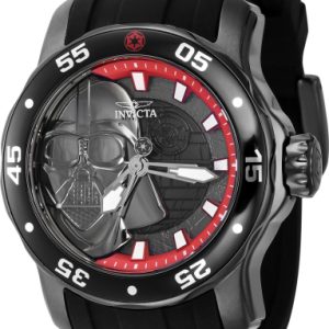 Invicta Herrklocka 40358 Star Wars Svart/Plast Ø48 mm