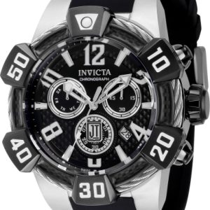 Invicta Herrklocka 40441 Jason Taylor Svart/Stål Ø52 mm