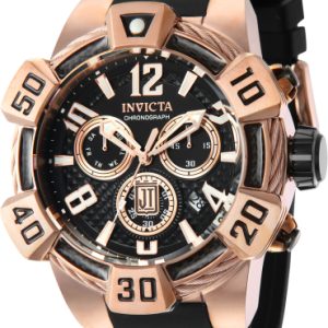 Invicta Herrklocka 40443 Jason Taylor Svart/Stål Ø52 mm