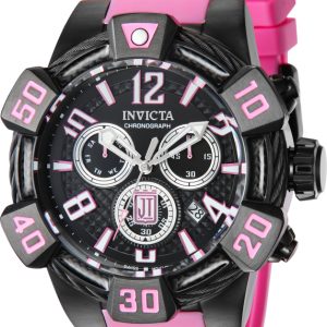 Invicta Herrklocka 40449 Jason Taylor Svart/Stål Ø52 mm