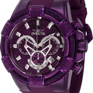 Invicta Herrklocka 40663 Bolt Lila/Plast Ø52 mm