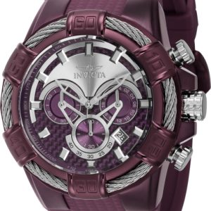 Invicta Herrklocka 40672 Bolt Silverfärgad/Plast Ø52 mm