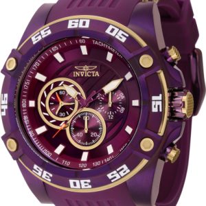 Invicta Herrklocka 40675 Speedway Lila/Stål Ø52 mm