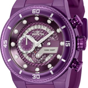 Invicta Herrklocka 40756 S1 Rally Lila/Plast Ø51 mm