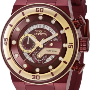 Invicta Herrklocka 40762 S1 Rally Röd/Stål Ø51 mm