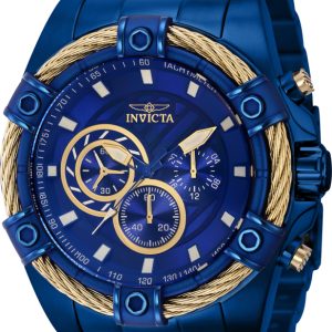 Invicta Herrklocka 40774 Bolt Blå/Stål Ø52 mm