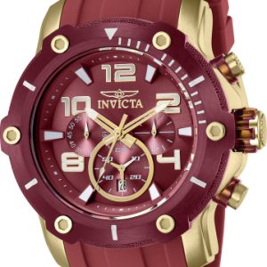 Invicta Herrklocka 40810 Pro Diver Röd/Stål Ø51.5 mm