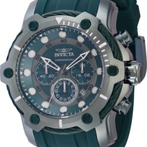 Invicta Herrklocka 40828 Bolt Grön/Stål Ø51.5 mm