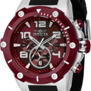 Invicta Herrklocka 40893 Speedway Röd/Stål Ø51.5 mm