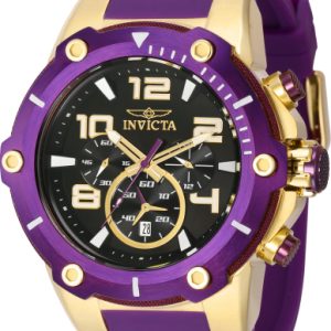 Invicta Herrklocka 40895 Speedway Lila/Plast Ø51.5 mm