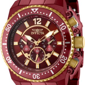 Invicta Herrklocka 40899 Pro Diver Röd/Stål Ø48 mm