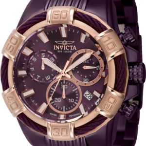 Invicta Herrklocka 40910 Bolt Lila/Stål Ø51 mm