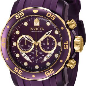 Invicta Herrklocka 40933 Pro Diver Lila/Stål Ø48 mm