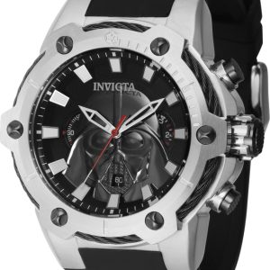 Invicta Herrklocka 41167 Star Wars Svart/Stål Ø53 mm