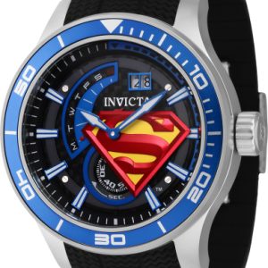 Invicta Herrklocka 41261 DC Comics Blå/Plast Ø54 mm